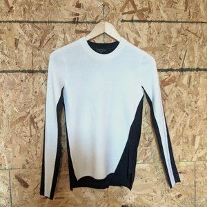 rag & bone Asymmetrical Fitted Knit Top